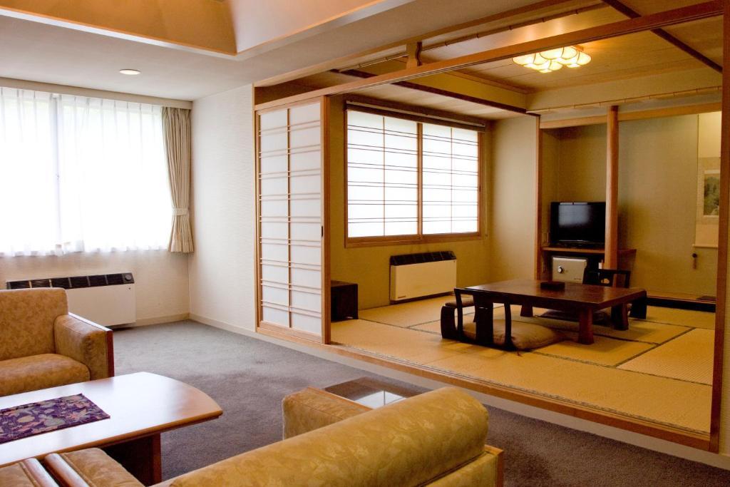 Hotel Oyado Kiyomizuya Noboribetsu Exterior foto